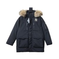 MLB Second generation large fur collar workwear black MLB Second generation large fur collar workwear black