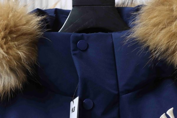 _mlb__second_generation_large_fur_collar_workwear_blue_1D23A1884B91C MLB Second generation large fur collar workwear blue