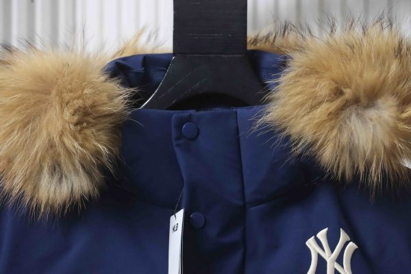 _mlb__second_generation_large_fur_collar_workwear_blue_1D23A18A36617 MLB Second generation large fur collar workwear blue