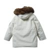 mlb__second_generation_large_fur_collar_workwear_white_1D23A01F02A1D MLB Second generation large fur collar workwear white