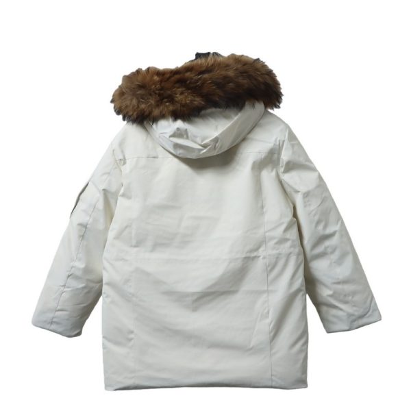 mlb__second_generation_large_fur_collar_workwear_white_1D23A01F02A1D MLB Second generation large fur collar workwear white