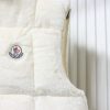 Moncler Velvet Down Vest White