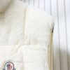 Moncler Velvet Down Vest White
