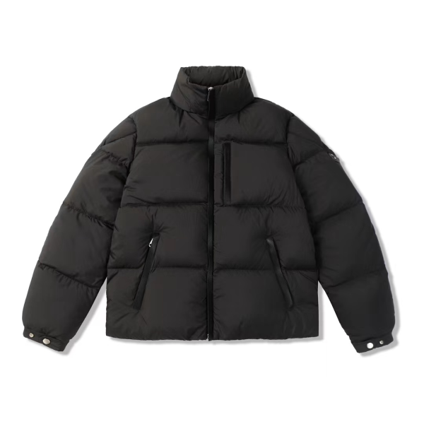 Moncler Highneck Zip-Up Puffer Jacket Black (NFC)