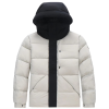 MONCLER Madeira Short Down Jacket White Black (NFC)