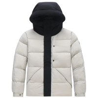MONCLER Madeira Short Down Jacket White Black (NFC) MONCLER Madeira Short Down Jacket White Black (NFC)