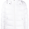 Moncler Maya hooded puffer jacket White Moncler Maya hooded puffer jacket White