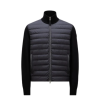 MONCLER Padded Wool & Cashmere Zip-Up Cardigan MONCLER Padded Wool & Cashmere Zip-Up Cardigan