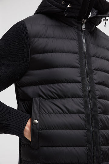 MONCLER Sweaters & Cardigans Padded Wool Hoodie