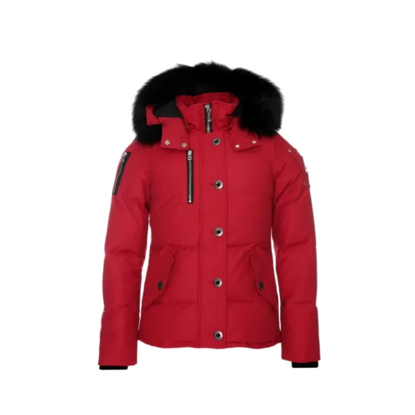 Moose Knuckles 3Q Fur Hood Parka Red Moose Knuckles 3Q Fur Hood Parka Red