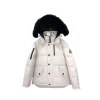Moose Knuckles 3Q Quited Puffer Jacket White Moose Knuckles 3Q Quited Puffer Jacket White
