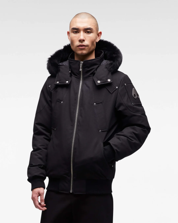 moose_knuckles___ballistic_bomber_fur_1AE03FF2FC015 Moose Knuckles ORIGINAL 3Q FUR Black/Black