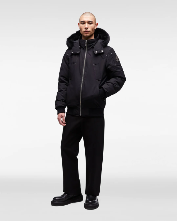 moose_knuckles___ballistic_bomber_fur_1AE03FF388711 Moose Knuckles ORIGINAL 3Q FUR Black/Black