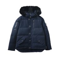 Moose knuckles   Men's down jacket   Dark blue