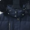 Moose knuckles  Zippered women's down jacket Dark blue