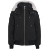 Moose Knuckles Black Down Original Ballistic Bomber Jacket