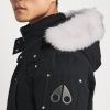 Moose Knuckles Black Down Original Ballistic Bomber Jacket
