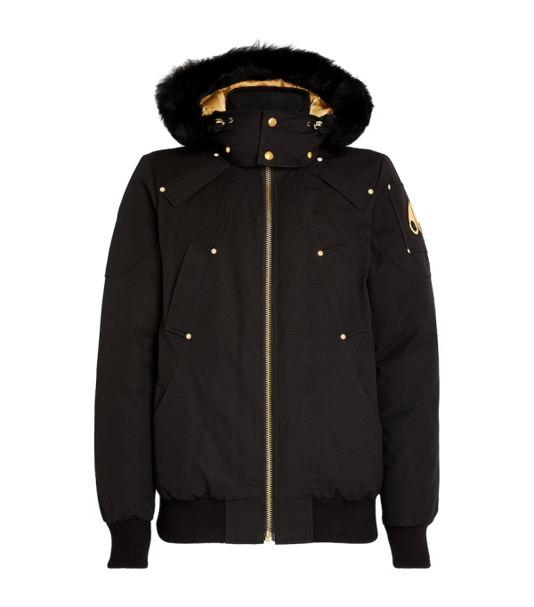 Moose Knuckles Gold Series Little Rapids Bomber Jacket Moose Knuckles Gold Series Little Rapids Bomber Jacket