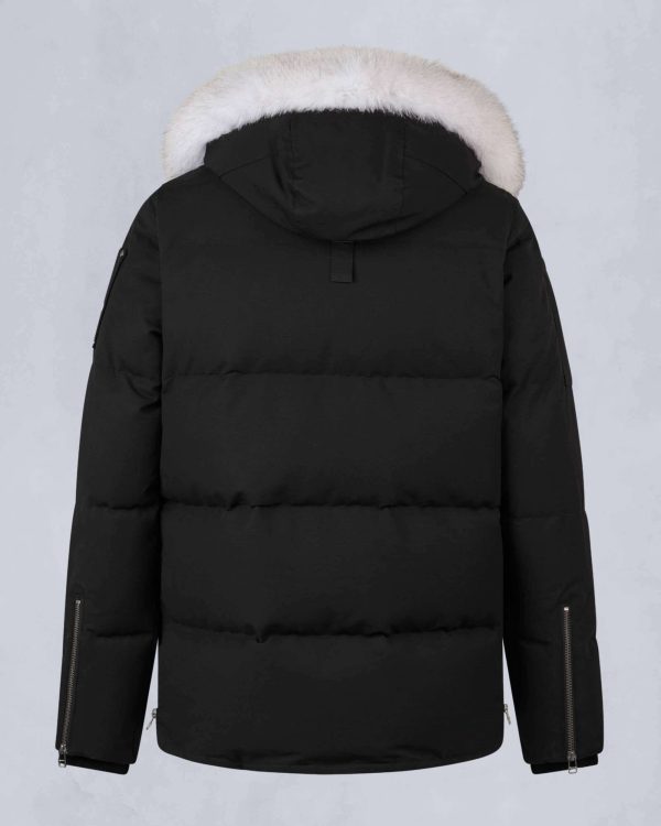 moose_knuckles_original_3q_fur_black_whites_1B3AC4AC82E14 Moose Knuckles ORIGINAL 3Q FUR Black/Whites