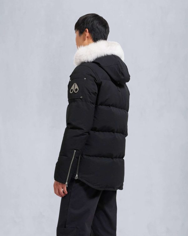 moose_knuckles_original_3q_fur_black_whites_1B3AC4ACA381A Moose Knuckles ORIGINAL 3Q FUR Black/Whites