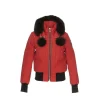 Moose Knuckles Red Jacket Black Wool Moose Knuckles Red Jacket Black Wool