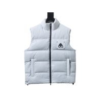 Moose knuckless Glossy down vest White Moose knuckless Glossy down vest White