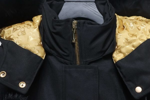 _moose_knuckless__gold_scissors_mid_length_down_jacket__black_1D2291D453119 Moose knuckless Gold Scissors Mid-Length Down Jacket Black