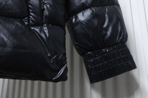 moose_knuckless__gold_scissors_stand_collar_large_plaid_down_jacket__black_1D22B7ED5AC18 Moose knuckless Gold Scissors Stand Collar Large Plaid Down Jacket Black