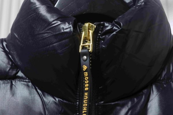 moose_knuckless__gold_scissors_stand_collar_large_plaid_down_jacket__black_1D22B7F1E3B13 Moose knuckless Gold Scissors Stand Collar Large Plaid Down Jacket Black