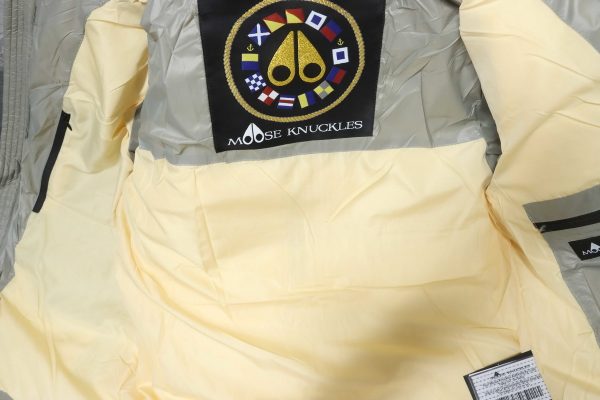 _moose_knuckless__gold_scissors_stand_collar_large_plaid_down_jacket_grey_1D22B6DFBA21D Moose knuckless Gold Scissors Stand Collar Large Plaid Down Jacket Grey