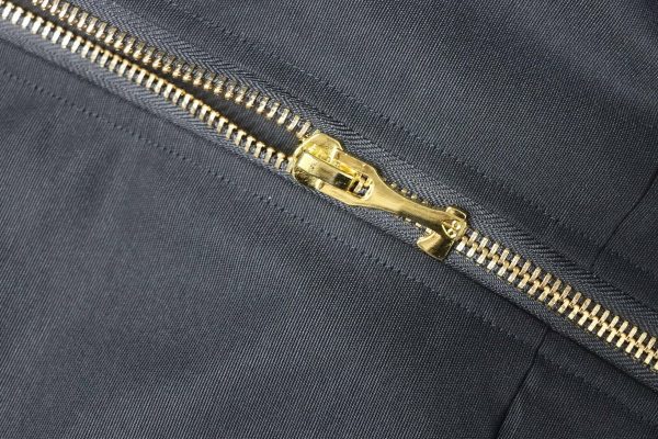 moose_knuckless__short_down_jacket_with_gold_scissors_design__black_1D228FBEBD817 Moose knuckless Short down jacket with gold scissors design, black