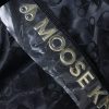 Moose knuckless  Golden Scissors Double Zipper Down Jacket  Black