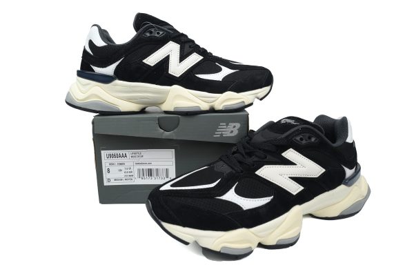New Balance 9060 Black and White U9060AAA