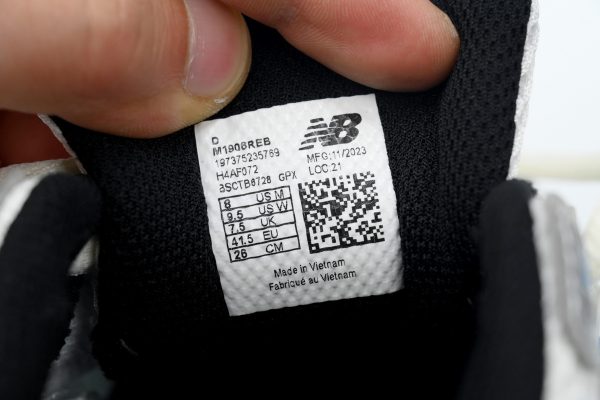 NEW BALANCE Light Blue and White M1906RL