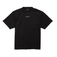 New Balenciaga Back T-Shirt Medium Fit in Black New Balenciaga Back T-Shirt Medium Fit in Black