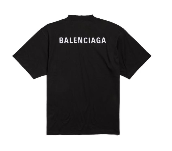 new_balenciaga_back_t_shirt_medium_fit_in_black_1C6E8BA916B18 New Balenciaga Back T-Shirt Medium Fit in Black