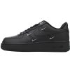 Nike Air Force 1 Low Black Silver Mini Swoosh HQ1180-001 Nike Air Force 1 Low Black Silver Mini Swoosh HQ1180-001