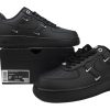 nike_air_force_1_low_black_silver_mini_swoosh_hq1180_001_1AE94F02DD510 Nike Air Force 1 Low Black Silver Mini Swoosh HQ1180-001