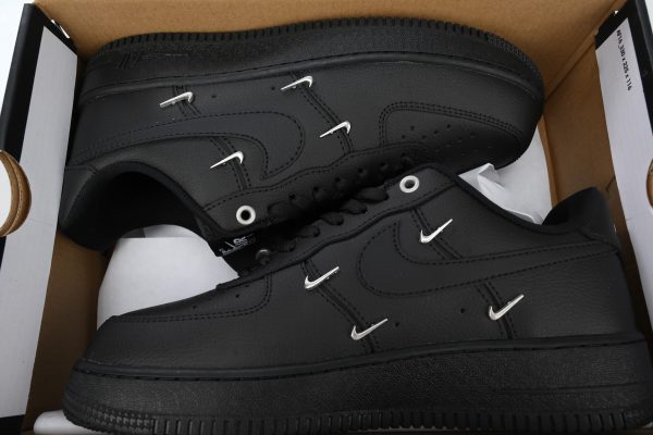nike_air_force_1_low_black_silver_mini_swoosh_hq1180_001_1AE94F044A81B Nike Air Force 1 Low Black Silver Mini Swoosh HQ1180-001
