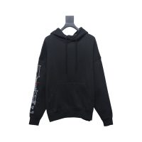 NIKE x SUPREME Nike SUP joint arm embroidered hooded sweatshirt