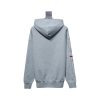 NIKE x SUPREME Nike SUP joint arm embroidery hooded sweatshirt hoodie gray