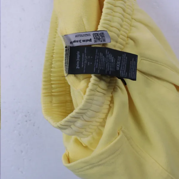 Palm Angels 'Paradise' Cotton T-shirt & Shorts Set Yellow