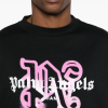 Palm Angels Miami Monogram Spray-print T-shirt