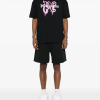 Palm Angels Miami Monogram Spray-print T-shirt