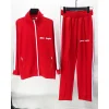 Palm Angels Zip-Up Classic Track Jacket & Pants Set Red Palm Angels Zip-Up Classic Track Jacket & Pants Set Red
