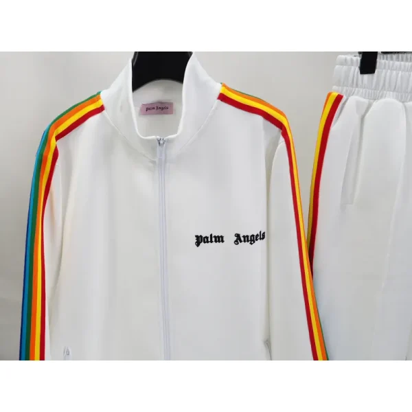 _palm_angels_zip_up_striped_rainbow_classic_track_jacket___pants_set_white_1D12E78054117 Palm Angels Zip-Up Striped Rainbow Classic Track Jacket & Pants Set White