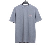Balenciaga Coke Print Short Sleeve Grey