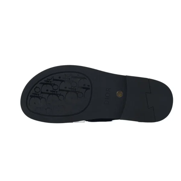 PK ?God Batch  Dior Alias Sandal Black Dior Oblique Jacquard