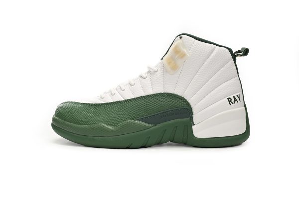 PK God Batch Air Jordan 12 White Green 136001-063 PK God Batch Air Jordan 12 White Green 136001-063