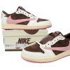 PK God Batch Air Jordan 1 Low Travis Scott Dark Pony Pink DZ4137-206